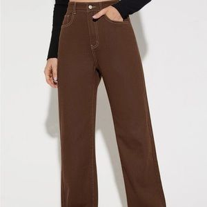 brown pants
